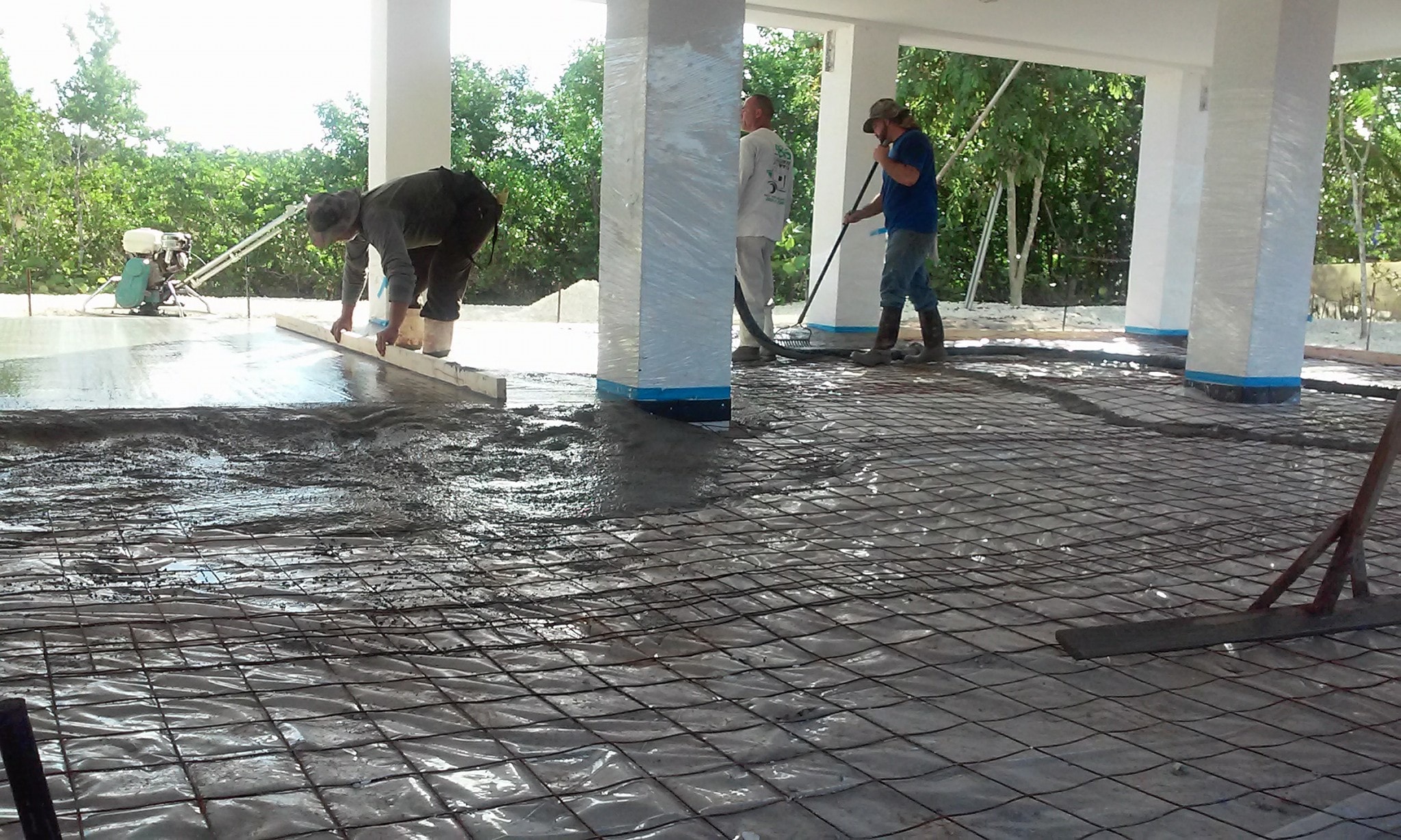 Residential Concrete Work — Magic Concrete Finish, South Florida